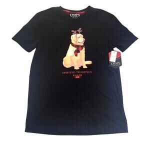 Chaps Golden Retriever Holiday Christmas Top Men's Sleep Top